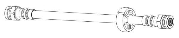 516876 CEF Тормозной шланг