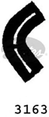 3163 Gates Патрубок радіатора системи охолодження двигуна для Daihatsu Feroza