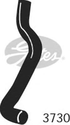 3730 Gates Патрубок радіатора системи охолодження двигуна