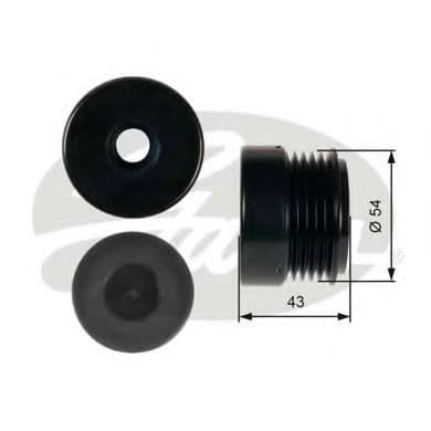 OAP7031 Gates Муфта генератора