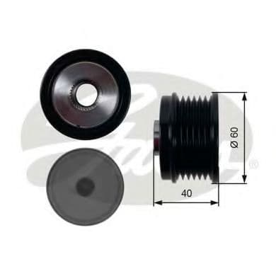 OAP7153 Gates Муфта генератора