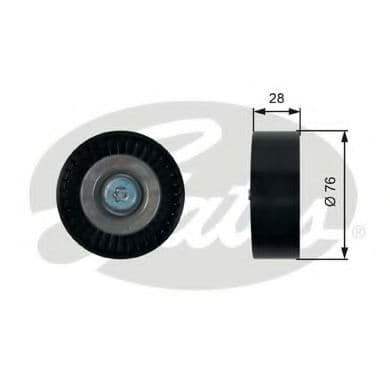 T36423 Gates Обвідний ролик поліклинового ременя