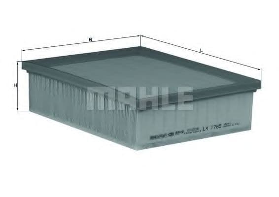 LX 1765 Mahle Повітряний фільтр