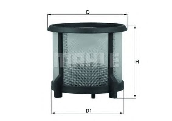 KX 72D1 Mahle Топливный фильтр грубой очистки