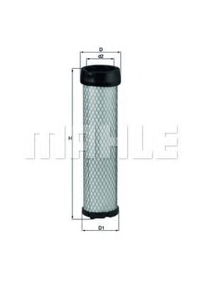 LXS 284 Mahle Фильтр добавочного воздуха