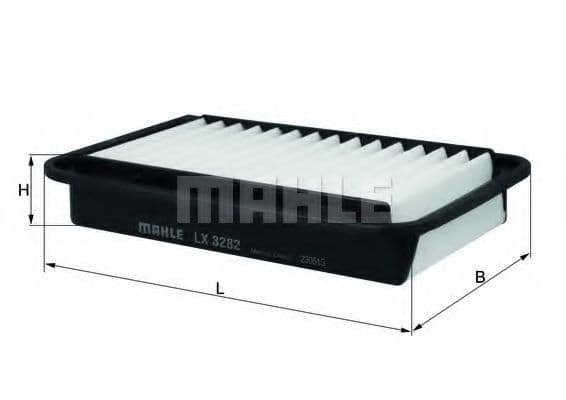 LX 3282 Mahle Повітряний фільтр