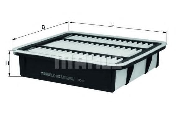 LX 2873 Mahle Повітряний фільтр