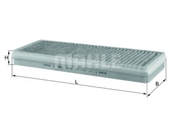 LAK 43 Mahle Фільтр салону