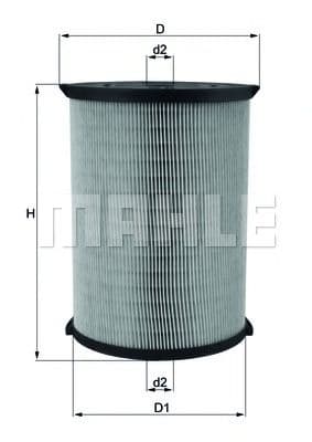 OX 975D Mahle Масляный фильтр