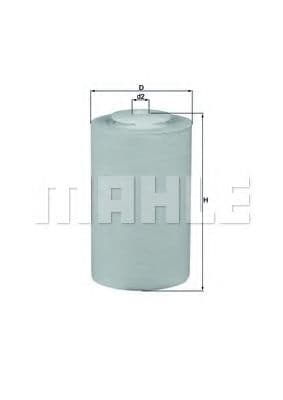 KX 65D Mahle Топливный фильтр