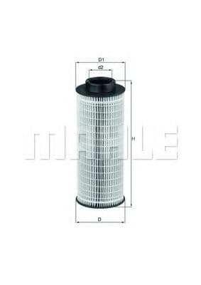 OX 376D Mahle Оливний фільтр