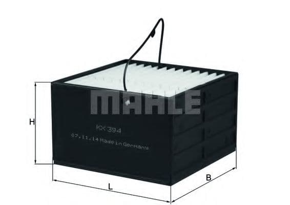 KX 394 Mahle Паливний фільтр