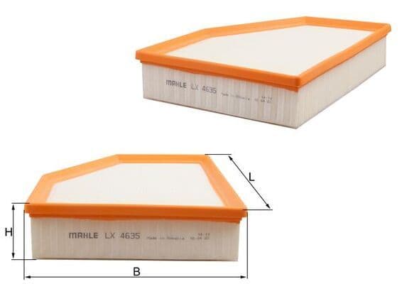 lx4635 Mahle Воздушный фильтр