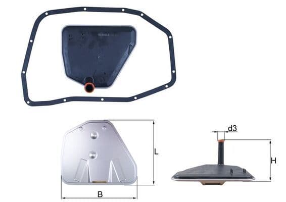 hx233d Mahle Фильтр АКПП