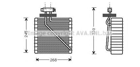 FDV270 Prasco Випарник кондиціонера