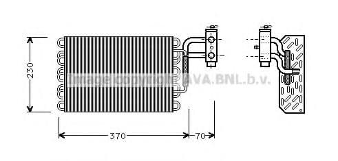 MSV002 Prasco Испаритель кондиционера