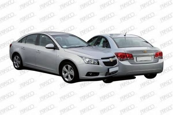 DW0407204 Prasco Зовнішнє дзеркало для Chevrolet Cruze