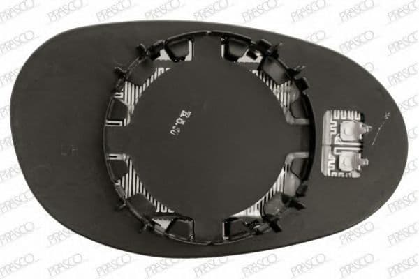 ME3027504 Prasco Стекло наружного зеркала для Smart City-Coupe