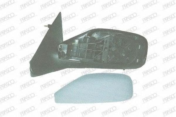 RN0847313 Prasco Наружное зеркало для Renault Laguna