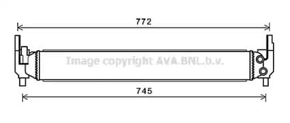 aia2346 Prasco Радиатор охлаждения двигателя