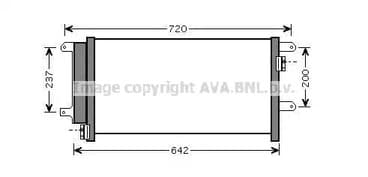 iva5089d Prasco Радиатор кондиционера