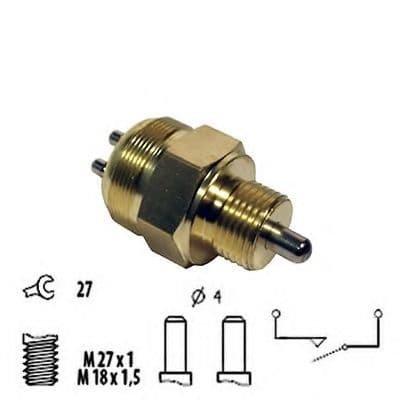 3600028 Hoffer Выключатель фонарей заднего хода для Mercedes Sprinter