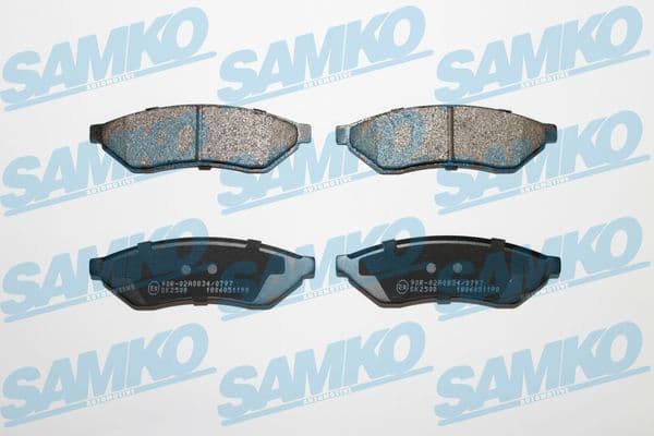 5SP1198 Samko Тормозные колодки
