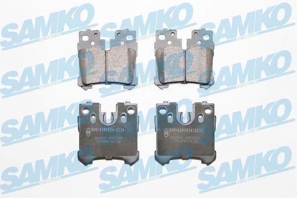 5SP1849 Samko Гальмівні колодки для Lexus LS