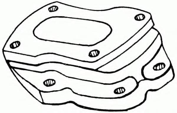 10122 01 Lemförder Прокладка карбюратора