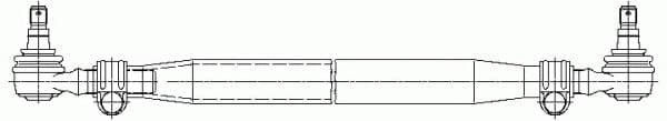 19838 01 Lemförder Рулевая тяга в сборе