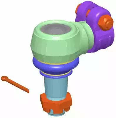 3827001 Lemförder Наконечник кермової тяги