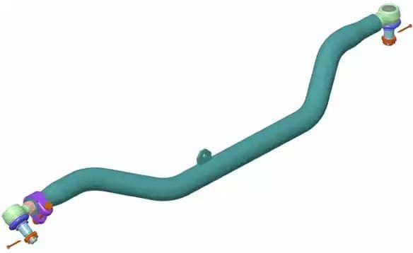 3841301 Lemförder Рулевая тяга в сборе