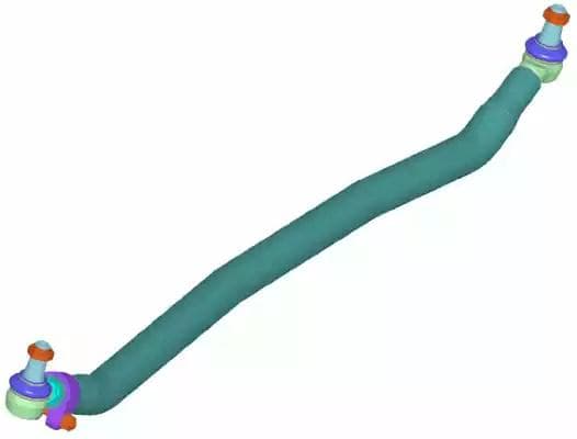 3867701 Lemförder Кермова тяга в комплекті