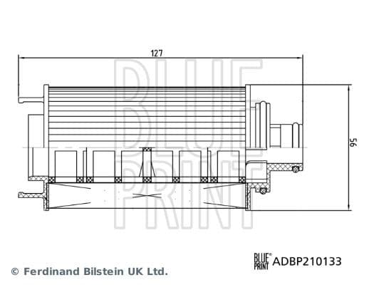 adbp210133 Blue Print Оливний фільтр для MG GS