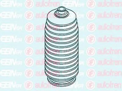 D9151 Autofren Seinsa Пильник кермової рейки