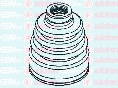 D8517 Autofren Seinsa Пильовик гранати