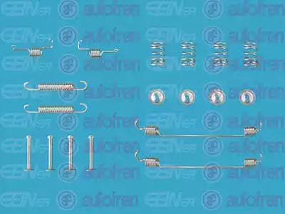 D3939A Autofren Seinsa Монтажный комплект барабанных тормозных колодок