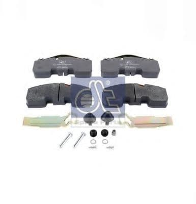 3.96405 DT Spare Parts Гальмівні колодки