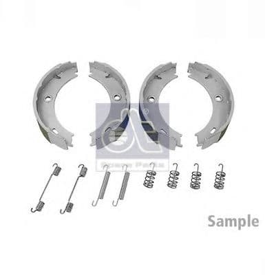 4.91911 DT Spare Parts Тормозные колодки