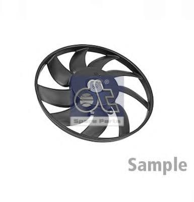 4.68260 DT Spare Parts Вентилятор системы охлаждения двигателя