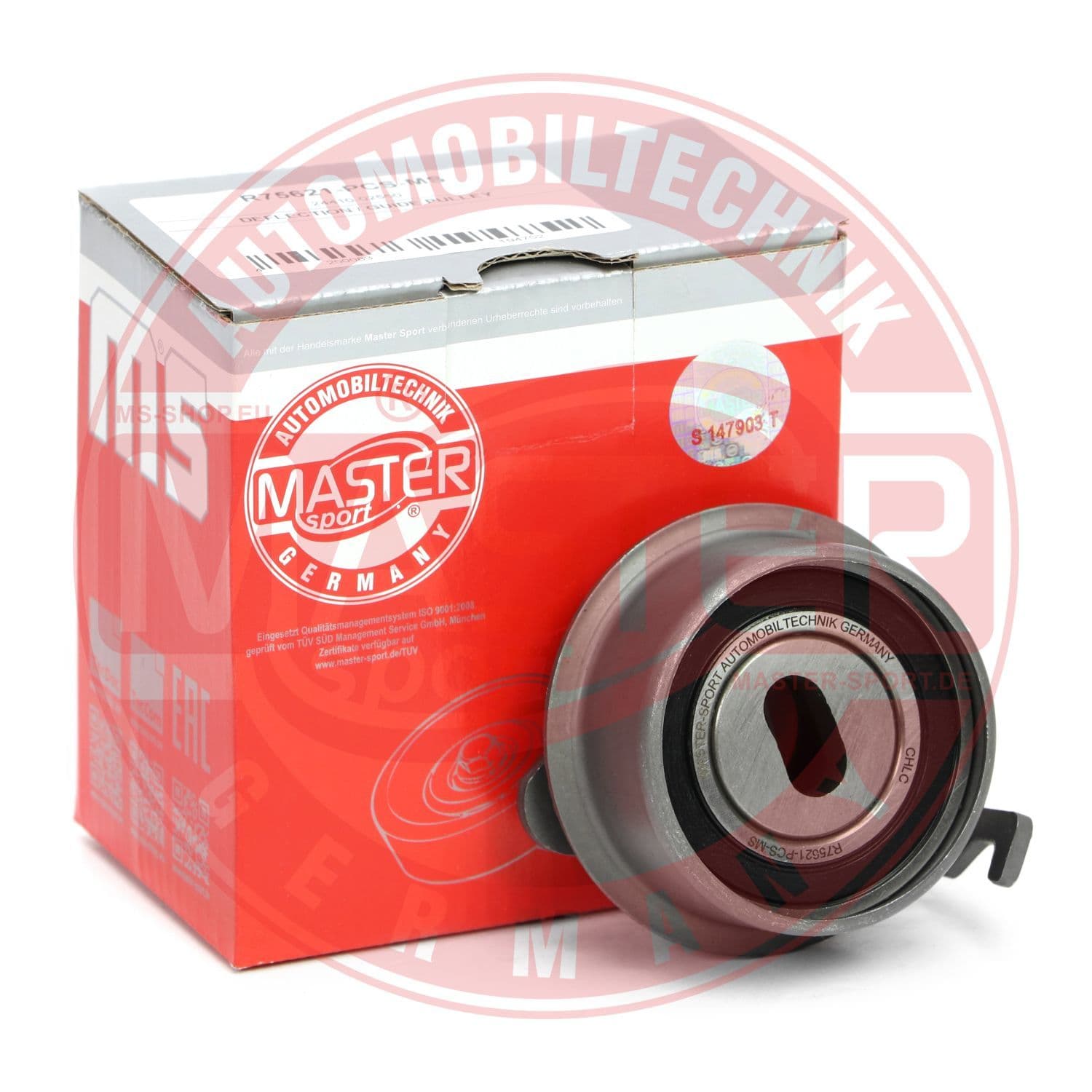 r75621pcsms Master-Sport Натяжной ролик поликлинового ремня