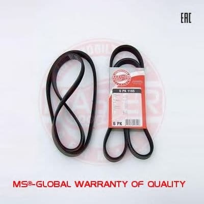 6PK1165-PCS-MS Master-Sport Поліклиновий ремінь