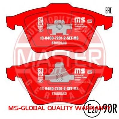 13046072012N-SET-MS Master-Sport Тормозные колодки
