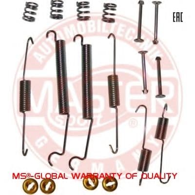 03013792782-SET-MS Master-Sport Монтажний комплект барабанних гальмівних колодок