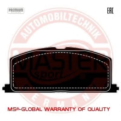 13046059762N-SET-MS Master-Sport Гальмівні колодки
