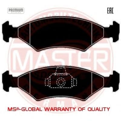 13046070712N-SET-MS Master-Sport Гальмівні колодки
