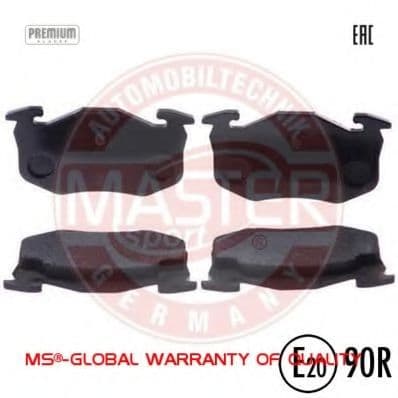 13046039262N-SET-MS Master-Sport Гальмівні колодки для Renault Clio