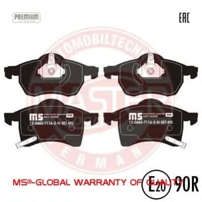 13046071162N-SET-MS Master-Sport Гальмівні колодки