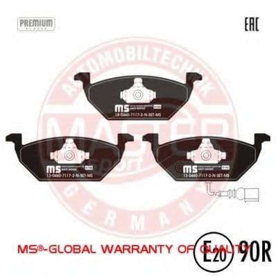 13046071172N-SET-MS Master-Sport Гальмівні колодки