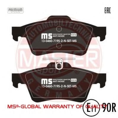 13046071952N-SET-MS Master-Sport Гальмівні колодки